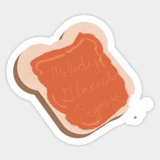 Merricat's Toast Sticker